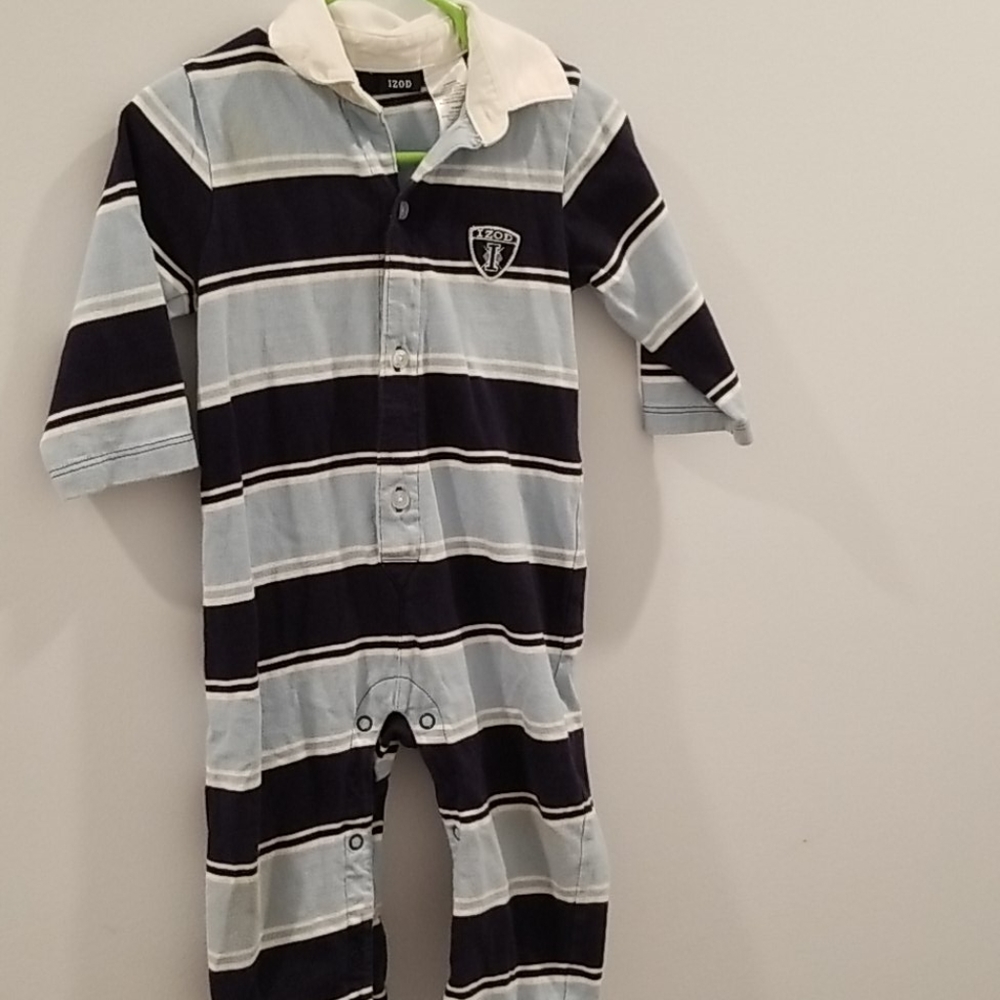 Izod bodysuit long sleeve pants